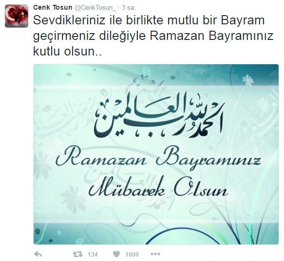 Spor dünyası Ramazan Bayramını böyle kutladı