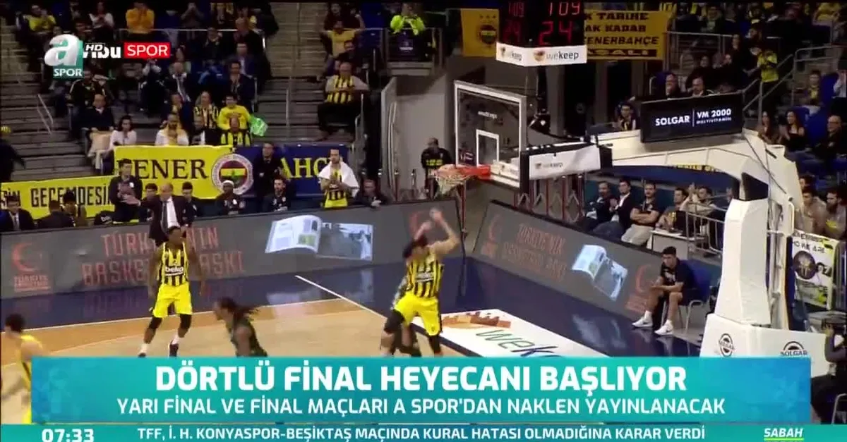 Dörtlü final heyecanı başlıyor