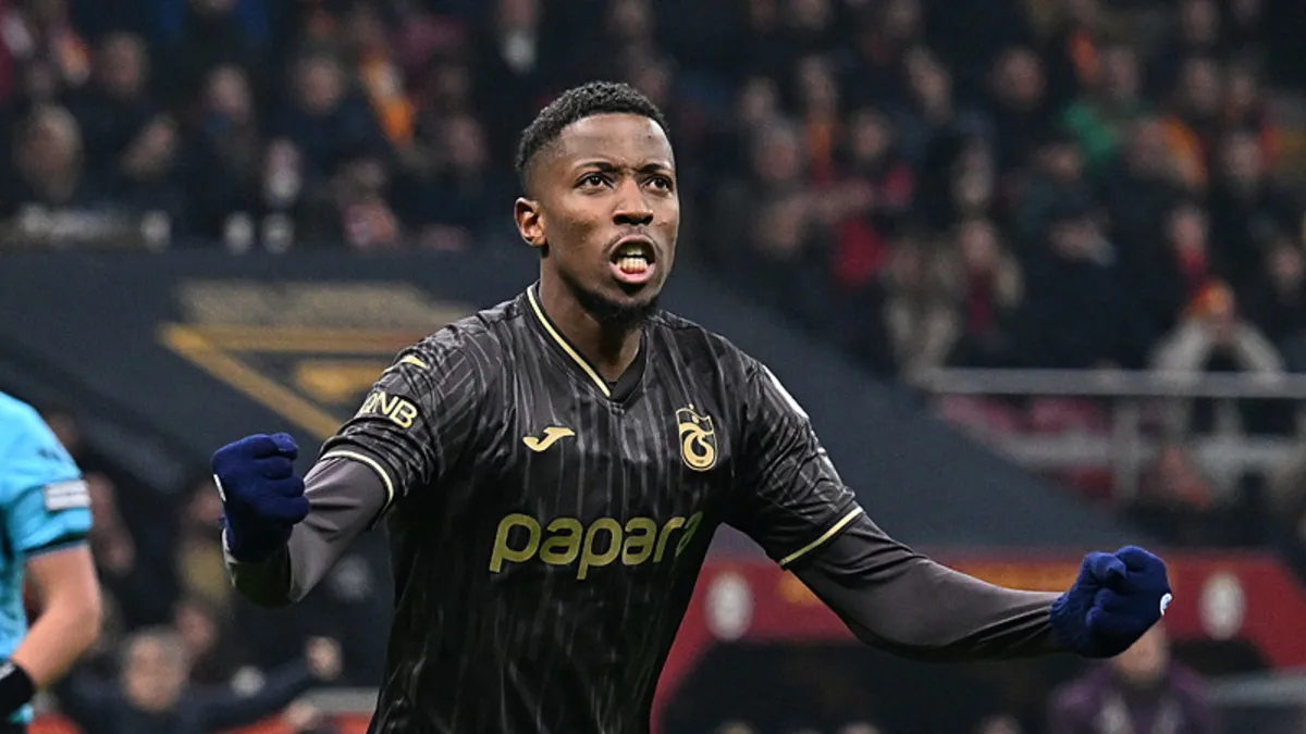 Trabzonspor'da Banza'dan hakem tepkisi!