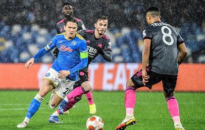 Napoli 3-2 Leicester City MAÇ SONUCU-ÖZET