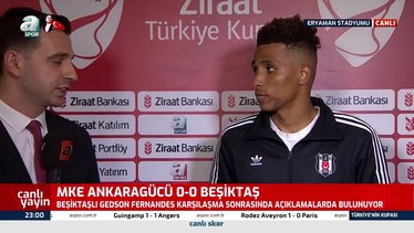 Beşiktaş'ta Gedson Fernandes: Kupa için iyi bir sonuç aldık!