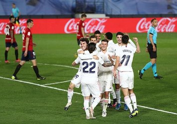 Real Madrid ikinci yarı açıldı!