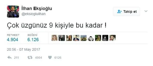 İlhan Ekşioğlu'ndan Beşiktaşlıları kızdıran paylaşım! - 1