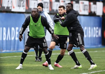 Beşiktaş'ta Başakşehir maçı hazırlıkları sürüyor