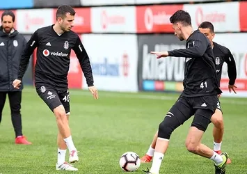 Beşiktaş Başakşehir hazırlıklarına başladı