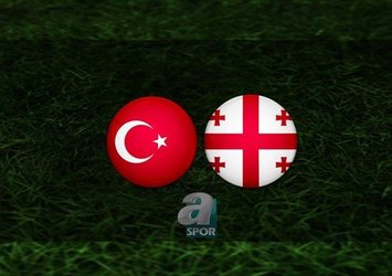 Türkiye U21 - Gürcistan U21 | CANLI
