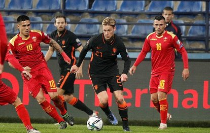 Karadağ 2-2 Hollanda MAÇ SONUCU-ÖZET