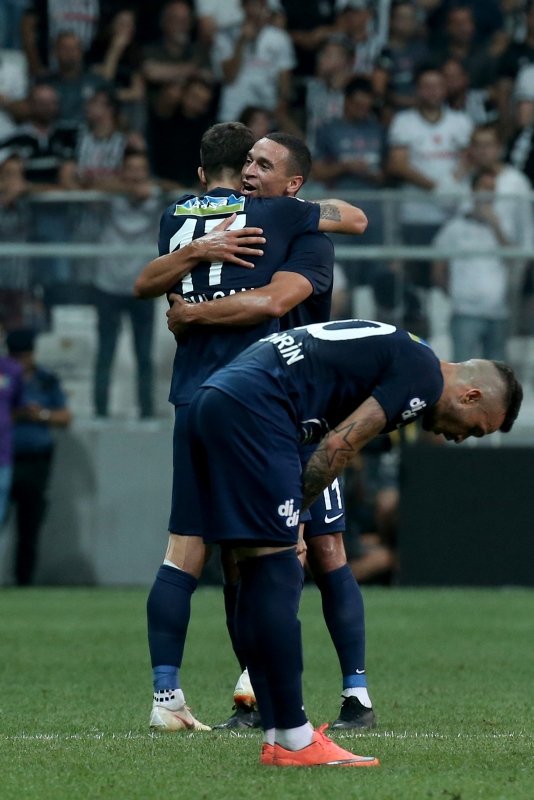 Beşiktaş - Ç. Rizespor maçından kareler