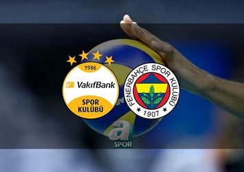 Vakıfbank - Fenerbahçe Opet canlı izle!