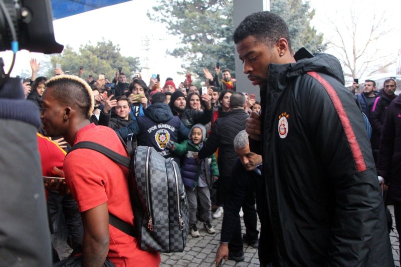 Bolu’da Galatasaray izdihamı yaşandı