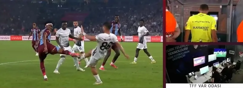 Trabzonspor-Gençlerbirliği maçında penaltı kararı! - 2