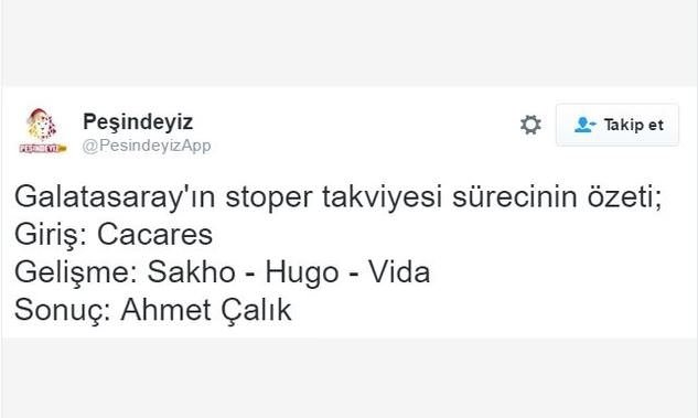 Galatasaray taraftarından Ahmet Çalık tepkisi