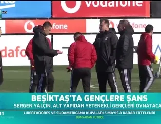 Beşiktaş'ta gençlere şans