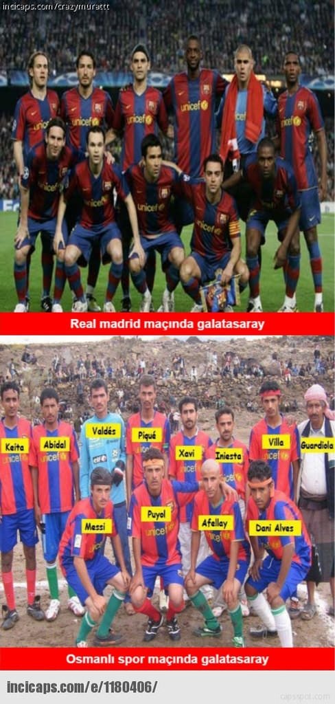 Galatasaray - Osmanlıspor caps’leri