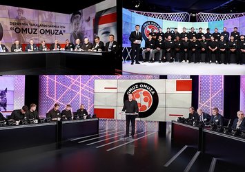Türk futbolu Omuz Omuza verdi!