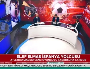 Eljif Elmas İspanya yolcusu!