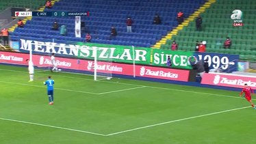GOL | Çaykur Rizespor 0-1 Ankaraspor