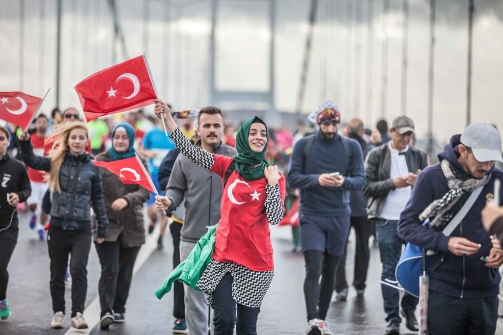 Vodafone 38. İstanbul Maratonu’ndan kareler