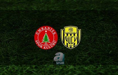 Ümraniyespor Ankaragücü maçı CANLI İZLE Ümraniyespor-Ankaragücü canlı anlatım