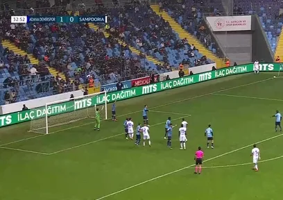 GOL | Adana Demirspor 1-1 Sampdoria