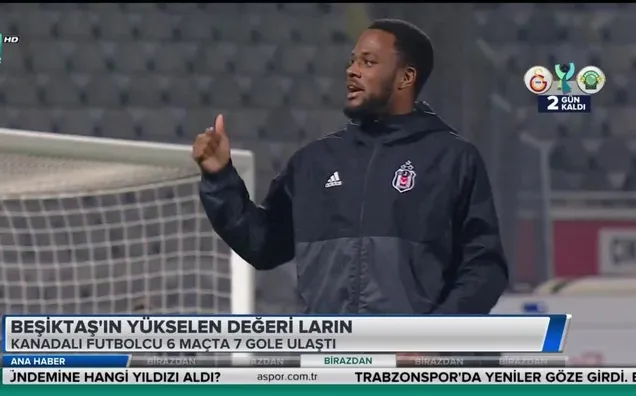 Beşiktaş'ın yükselen değeri Cyle Larin