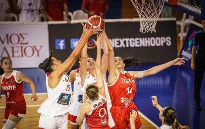 18 Yaş Altı Kızlar Avrupa Basketbol Şampiyonası’nda Türkiye İspanya’ya mağlup oldu