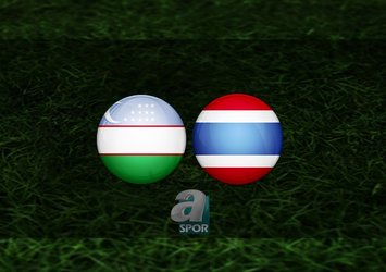 Özbekistan - Tayland maçı ne zaman?