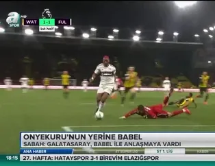 Onyekuru'nun yerine Babel