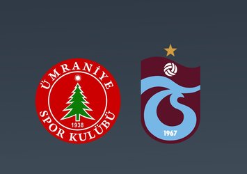 Ümraniyespor-Trabzonspor | CANLI