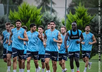 Trabzonspor'da Rapid Wien mesaisi!
