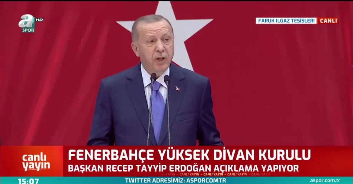 Başkan Erdoğan'dan stadyum müjdesi