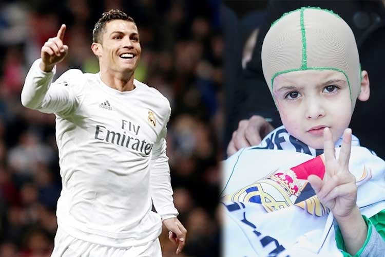 Her zaman Suriyeli çocukların yanında: Cristiano Ronaldo
