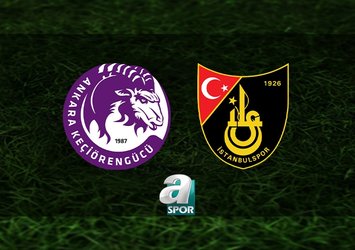 Keçiörengücü-İstanbulspor maçı saat kaçta?