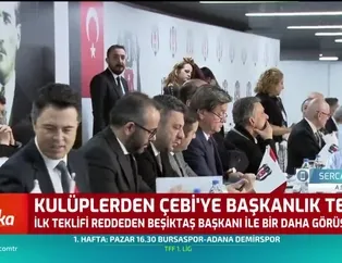 Kulüpler Birliği'nden Beşiktaş Başkanı Ahmet Nur Çebi'ye teklif!