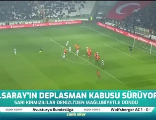 Galatasaray'ın deplasman kabusu sürüyor