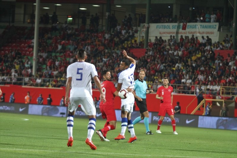 Türkiye - Özbekistan maçından kareler...