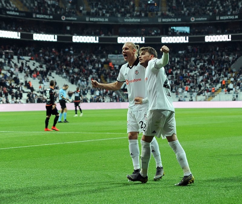 Beşiktaş - Alanyaspor maçından kareler