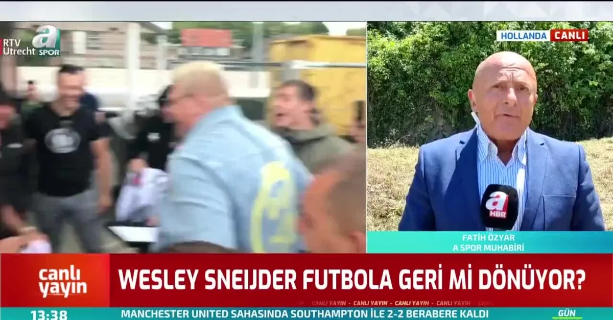 Wesley Sneijder futbola geri mi dönüyor?