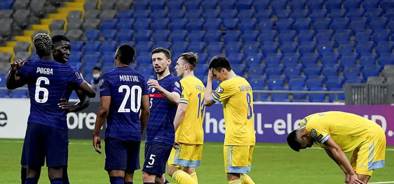 Kazakistan 0-2 Fransa (MAÇ SONUCU-ÖZET)