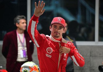 İlk sıra Charles Leclerc'in