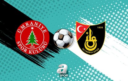 CANLI | Ümraniyespor-İstanbulspor maçı saat kaçta ve hangi kanalda?