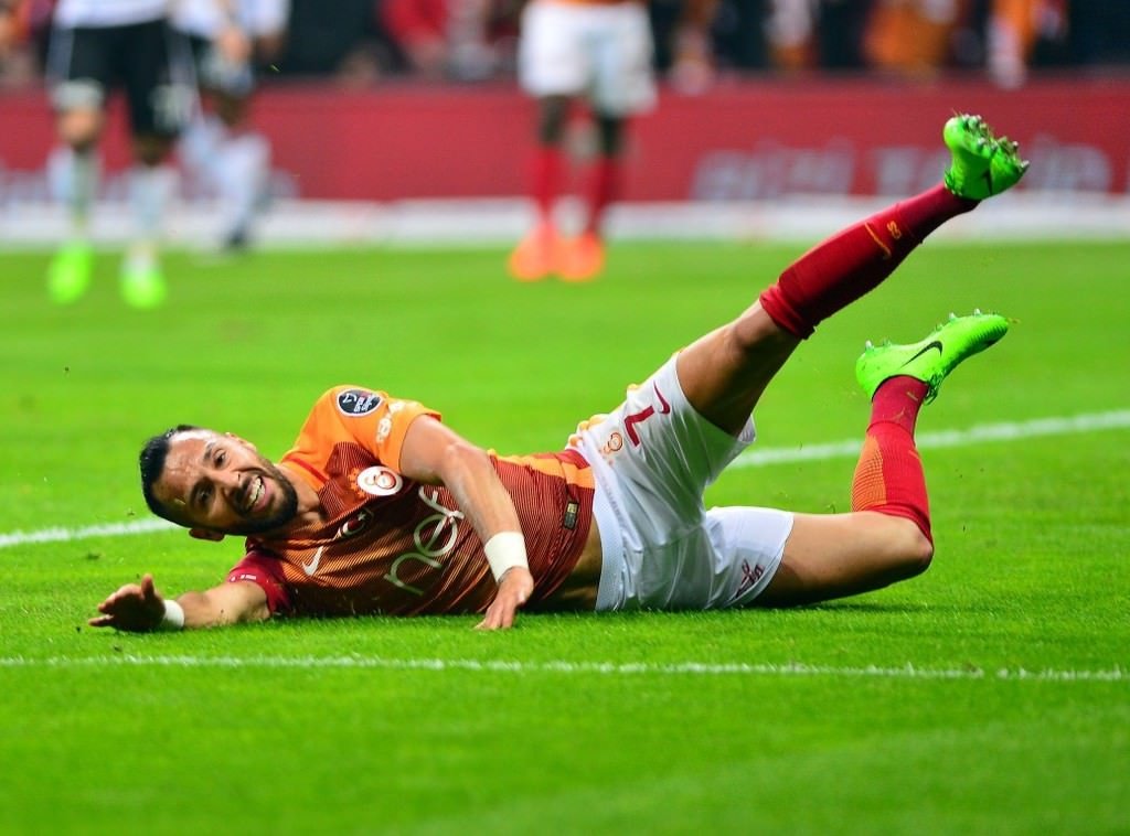 Galatasaray-Beşiktaş karşılaşmasından kareler