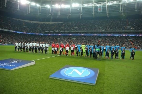 Beşiktaş-Napoli maçından unutulmaz fotoğraflar