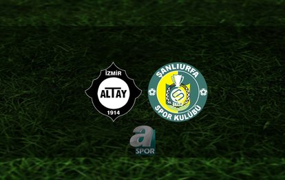 Altay - Şanlıurfaspor maçı ne zaman, saat kaçta ve hangi kanalda? | Trendyol 1. Lig