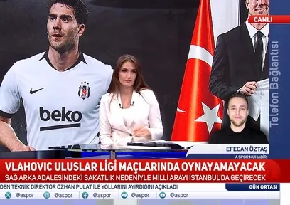 Beşiktaş'ta sakatlık! Dusan Vlahovic...