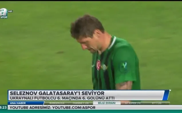 Seleznyov Galatasaray'ı seviyor