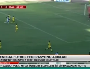 Diagne'nin omzunda çıkık tespit edildi