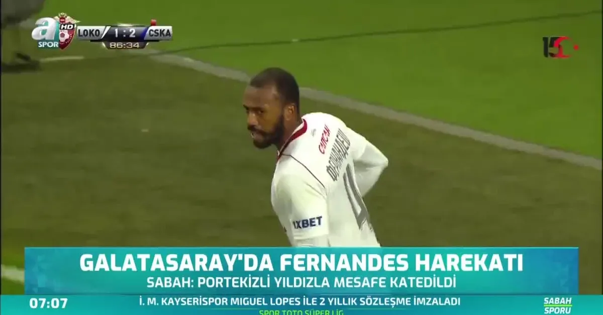 Galatasaray'da Fernandes harekatı