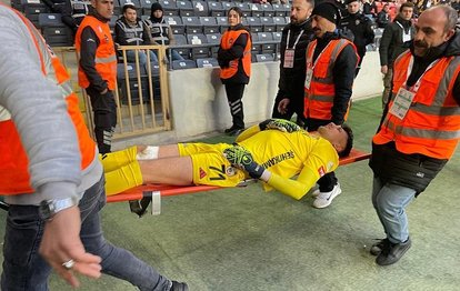 Gaziantep FK’da kaleci Mustafa Burak Bozan hastaneye kaldırıldı