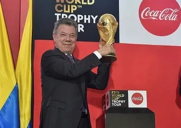 "FIFA Dünya Kupası" Kolombiya'da sergileniyor
